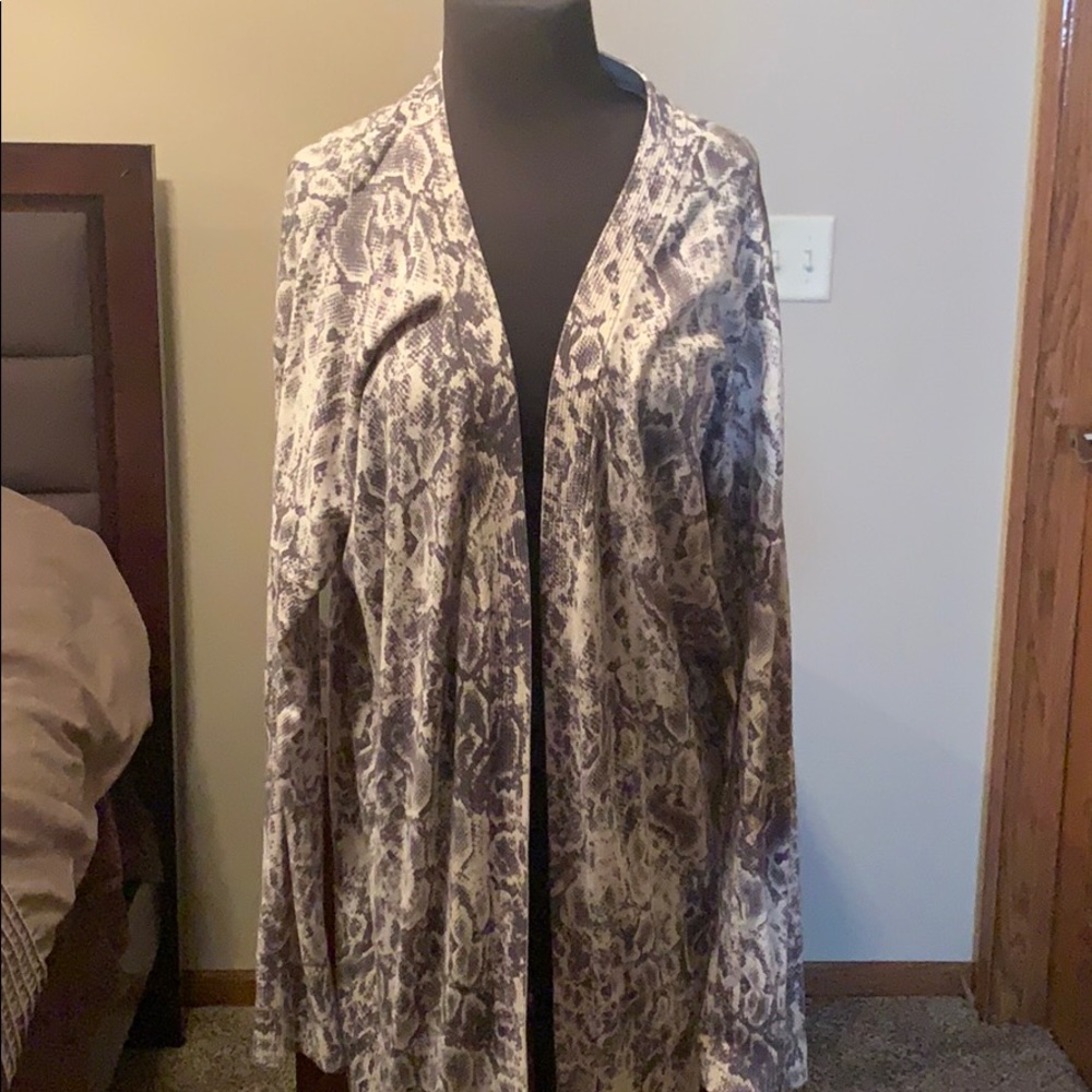 Snakeskin cardigan by Sanctuary